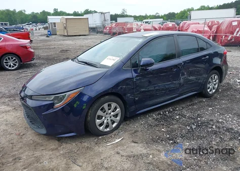 2020 Toyota Corolla Le z USA, uszkodzony, nr VIN JTDEPRAE2LJ098723